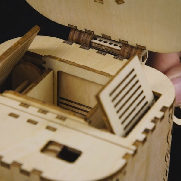 3D Treasure Box Puzzle Game