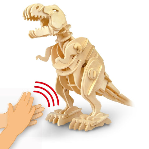 DIY Walking Sound Controlled Dinosaur