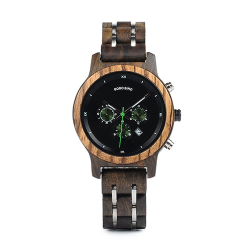 Wooden Luxury Chronograph for Women