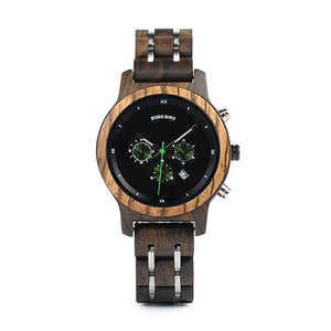 Wooden Luxury Chronograph for Women